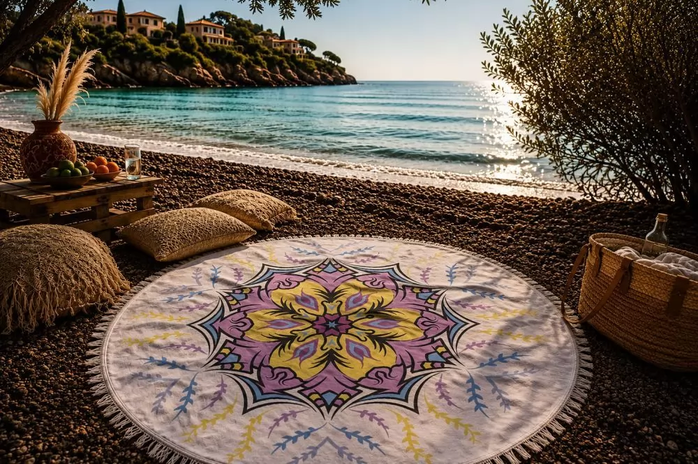 Round Beach Towels