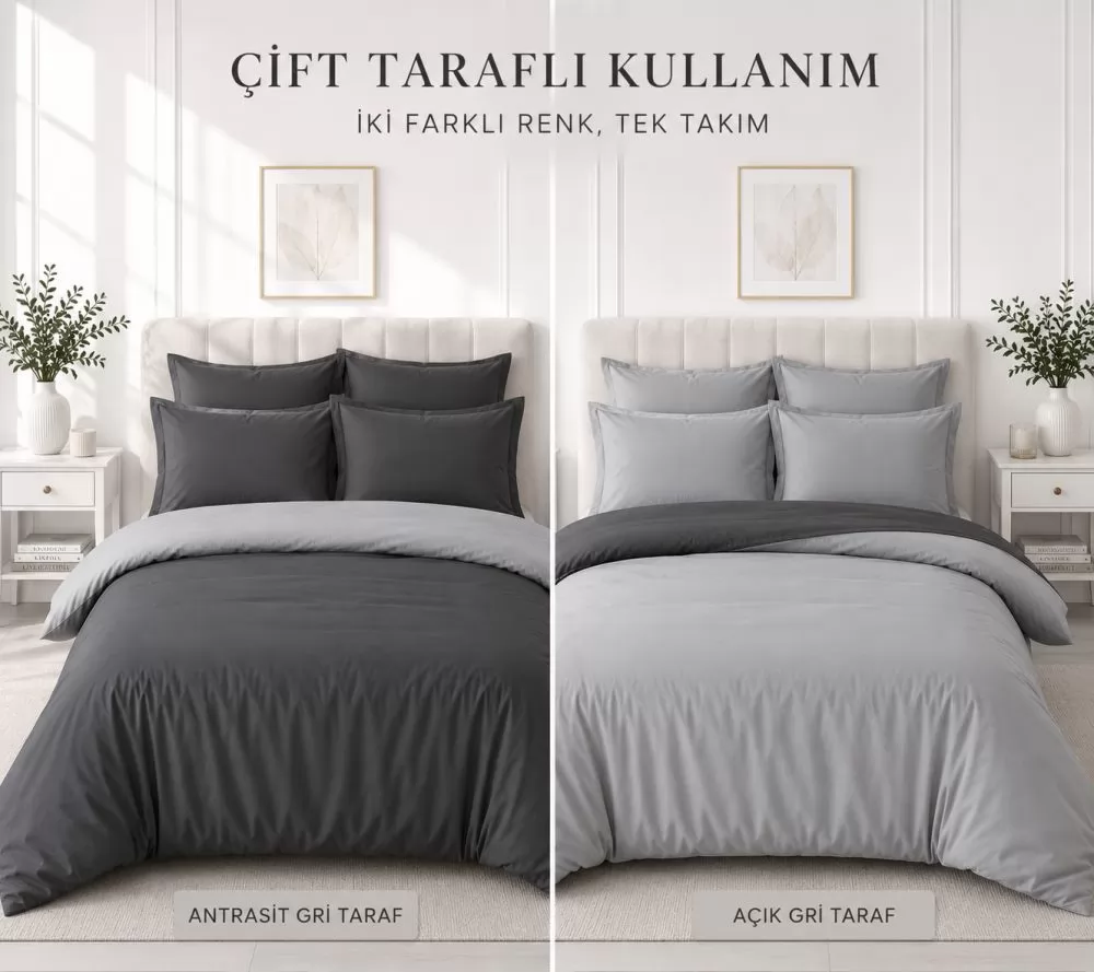 Polycotton Two-Color Linen Sets