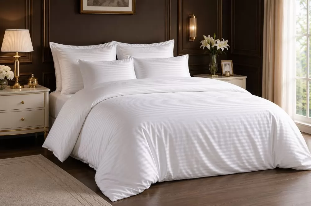 Striped Satin Linen Sets