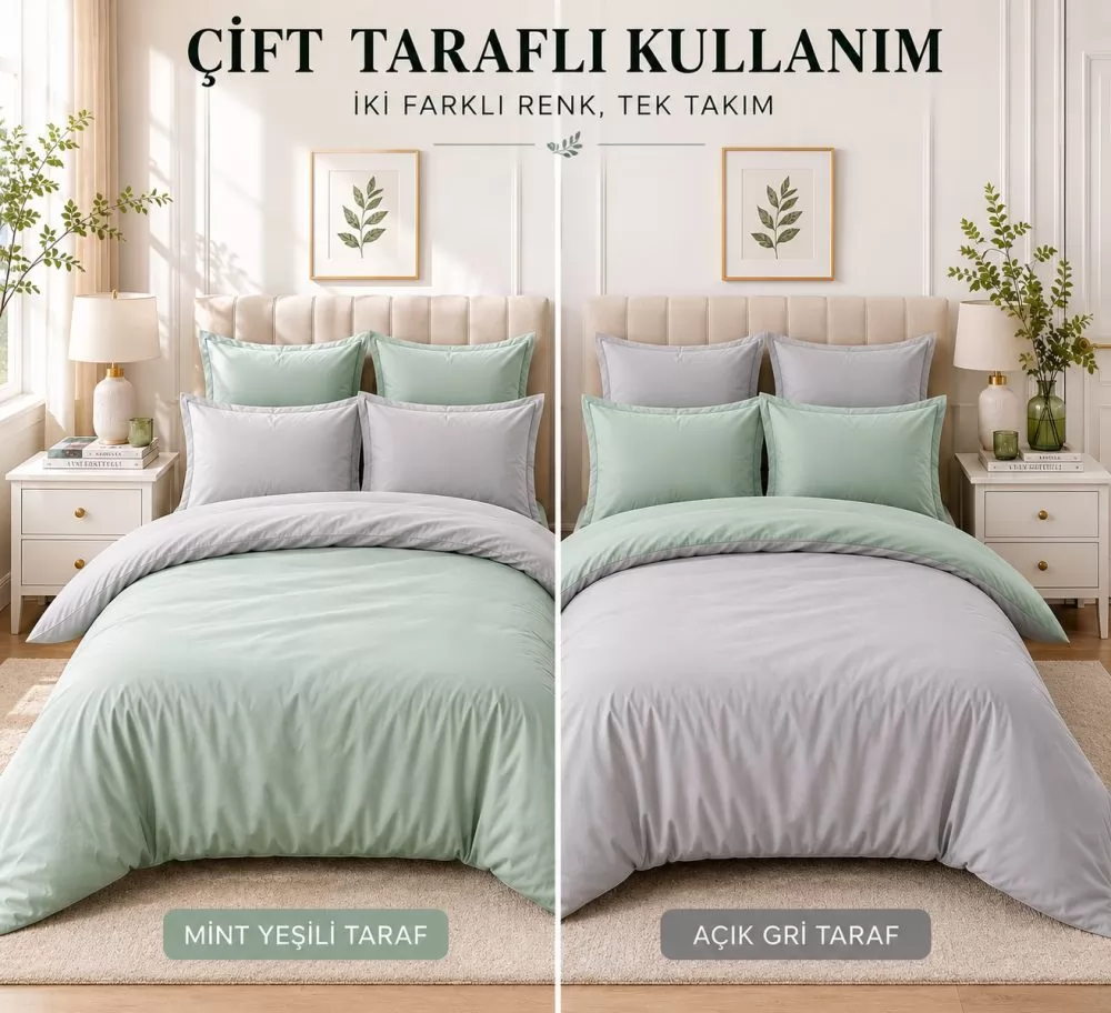 Two-Color Linen Sets